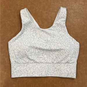 Cleo Harper Aurelia Bralette in White Crackle